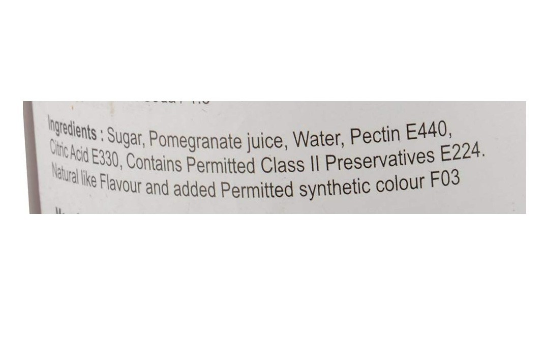 Pure Berry's Pomegranate Cordial    Bottle  750 millilitre
